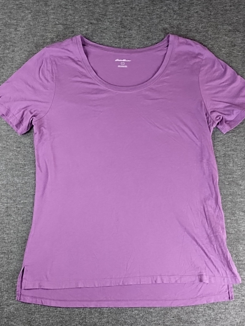 Eddie Bauer Scoop Neck Tee - Lavender Purple
